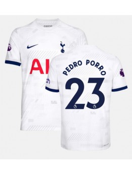 Tottenham Hotspur Pedro Porro #23 Replika Hemmakläder 2023-24 Kortärmad